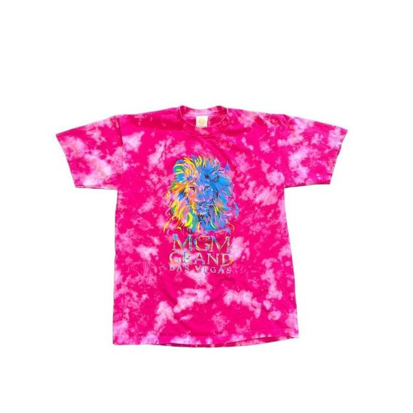 MGM Grand Las Vegas Lion Bleached Tee - Picture 1 of 4